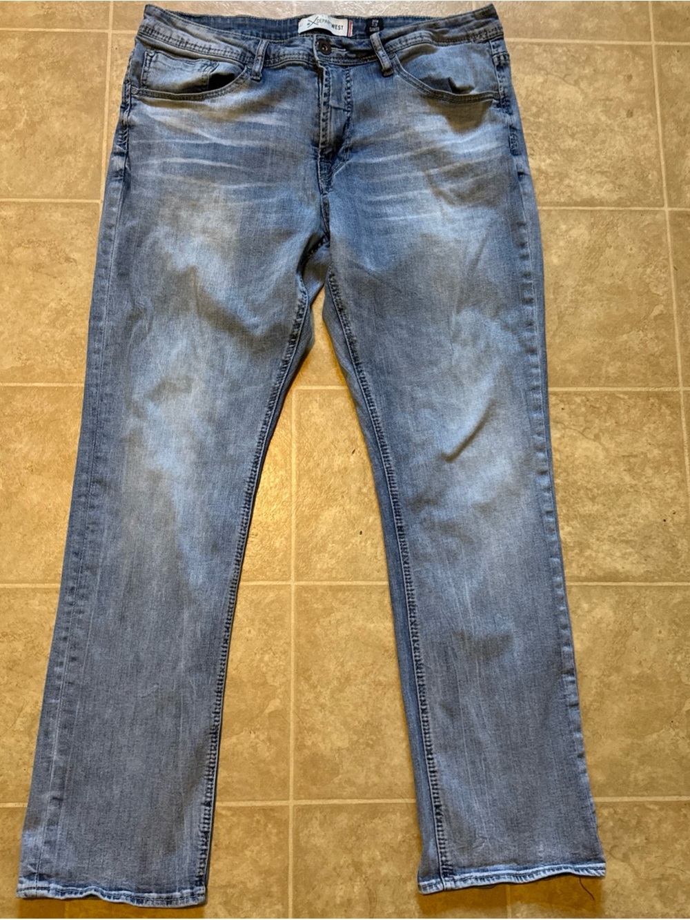 Buckle depart west seeker straight denim jeans